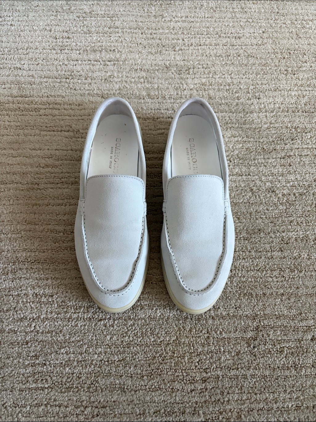 Scarosso Suede Slip-On Loafers, 36
